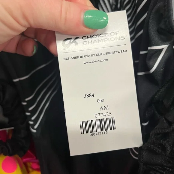 NWT GK Enchantress Tank gymnastics tumbling dance Leotard Style #3884 - Picture 9 of 14